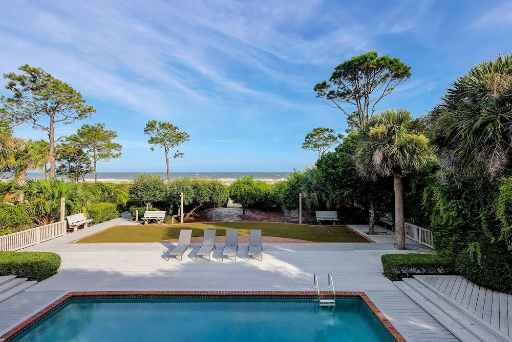 beachfront house for rent in Hilton Head