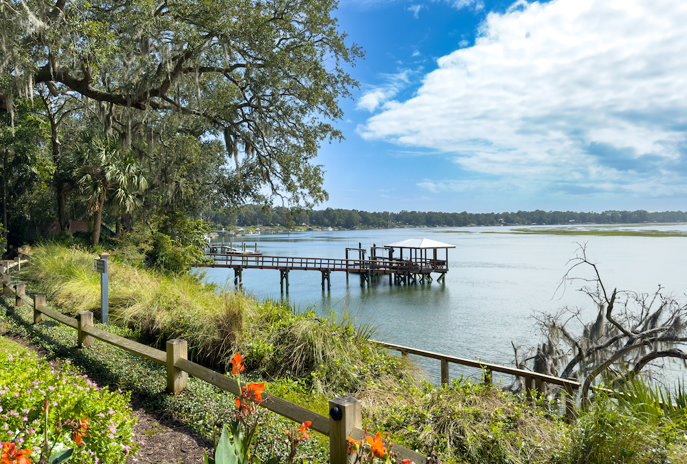 walking path in Hilton Head