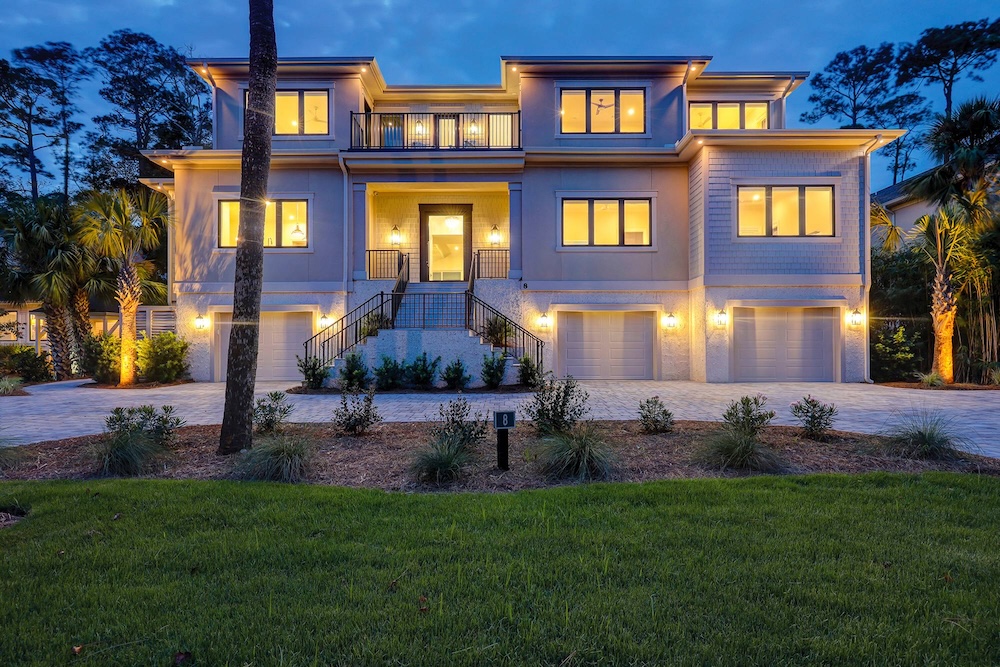 exterior of vacation rental in Hilton Head 